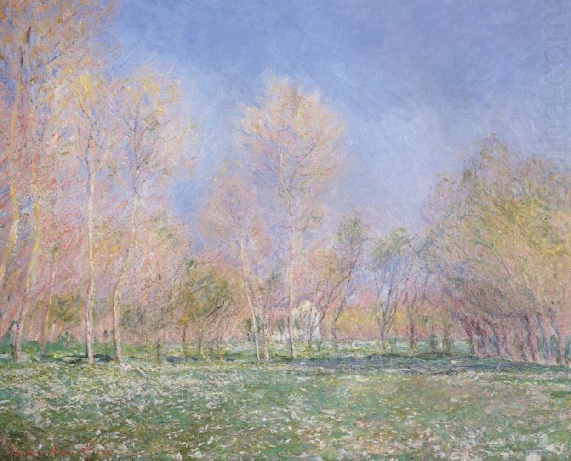 Claude Monet Spring in Giveryny china oil painting image